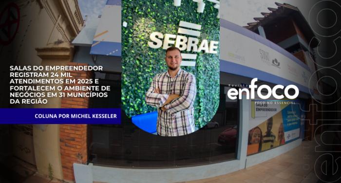 Salas do Empreendedor registram 24 mil atendimentos em 2025 e fortalecem o ambiente de negócios em 31 municípios da região