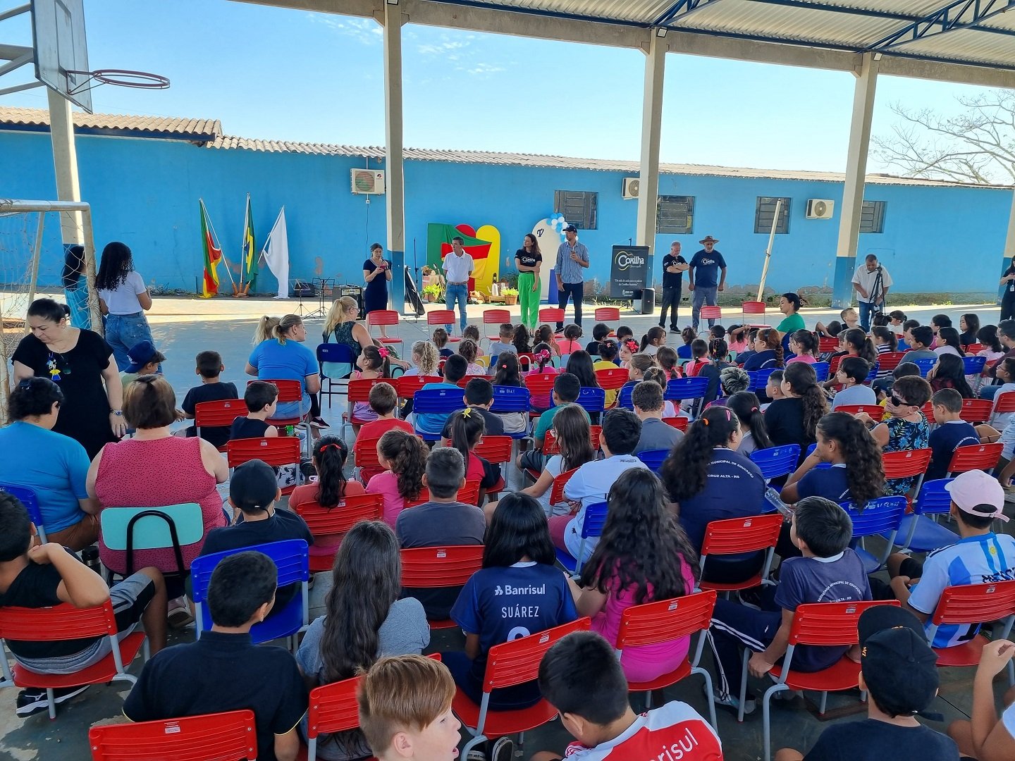 “Coxilha vai à Escola” é lançado na Escola Toribio Verissimo em Cruz Alta