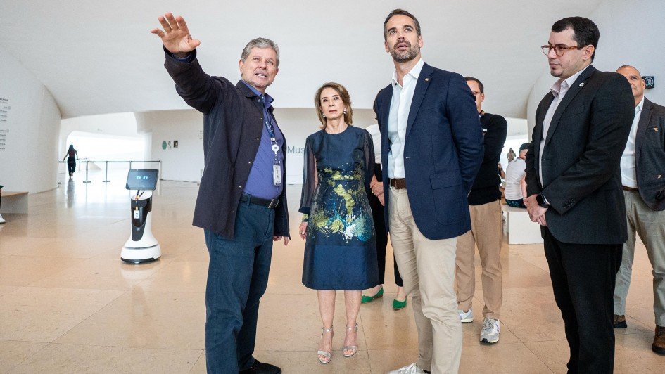 Leite participa de reunião sobre o Museu da Educação do Amanhã no Rio de Janeiro