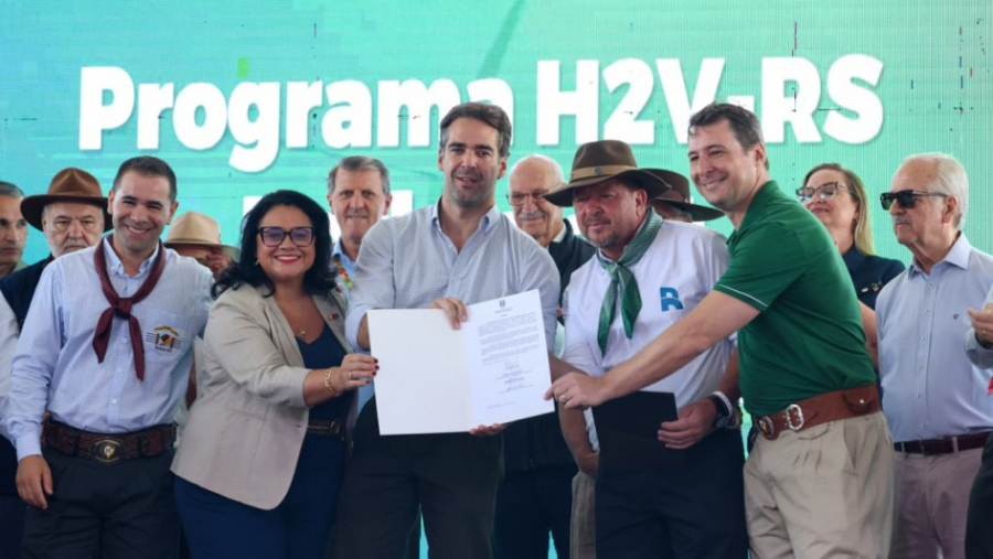 Governo do RS firma acordo para implantação de planta de hidrogênio verde em Vacaria